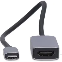 Nedis Usb-c Han Til Hdmi Hun Adapter Usb 3.2 Gen 1 8k Nikkelbelagt Pvc 0.2 M 60hz