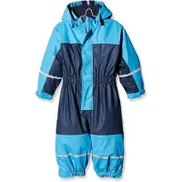 Playshoes Overall marin / lyseblå / sølv
