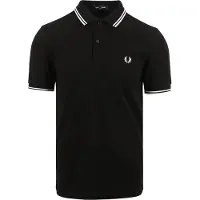 Fred perry poloshirt sort 350 Sort åle