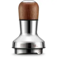 Sage Distribution Duo, Salvie, 58mm portafilters, Rustfrit stål, Valnød, Rustfrit stål, Valnøddetræ, 1 stk, 110 mm