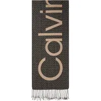 Calvin Klein Sjal cappuccino / sort