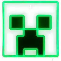 Paladone Minecraft neon LED-væglampe Creeper (vægmonterbar)