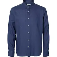 Selected Regkylian Linen Classic Skjorte Med Lange ærmer