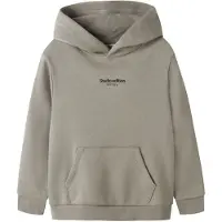 Name it Hættetrøje - Noos - NkmBrody - Shadow - - 7-8 år (122-128) - Hættetrøje