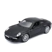 Bburago Porsche 911 Carrera S sort 1:24