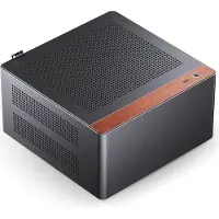 Jonsbo NV10 PC kabinet, Mini-Tower, ITX - sort (NV10 BLACK)
