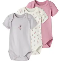 Name it Sparkedragt/Body lilla / pitaya / uldhvid