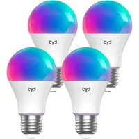Yeelight Multicolor E27 Smartpærer - 4-pak