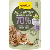 GimCat Near Nature - Kylling og and - 16 x 85 g