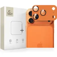 Tech-Protect iPhone 17 Pro Max Camfull Fit+ kameralinsebeskyttelse - Kosmisk Orange