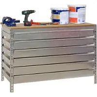 Simonwork (bancos De Trabajo) Bt5 6box Metalhylde 842x1210x760 Mm