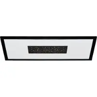 Eglo MARMORATA LOFT 2400+1100LM 595X595 SORT/HVID