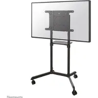 NeoMounts NS-M1250 - Vogn med hjul - for LCD display - sort - skærmstørrelse: 37-70