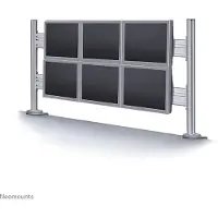 NeoMounts FPMA-DTB200 - Monteringssæt (værktøjslinje) - fikseret - for 6 LCD displays - sølv - skærmstørrelse: 10-24 - klemmemonterbar