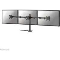 NeoMounts Flat Screen Desk Mount stand 3x 13" - 27"