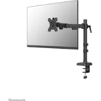 NeoMounts DS60-600BL1 - Monteringssæt (monitorarm, øjeklemme) - fuld bevægelse - for Monitor - stål - sort - skærmstørrelse: 10-32 - skrivebordsmonterbar