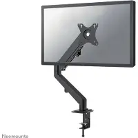 NeoMounts DS70-700BL1 - Monteringssæt (bordmontering) - fuldbevægelses justerbar arm - for LCD display - sort - skærmstørrelse: 17-27 - klemmemonterbar
