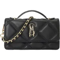 Steve madden Skuldertaske 'Bjeffa' guld / sort