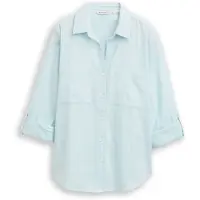 Tom Tailor With Slub Structure 1035247 Langærmet Bluse