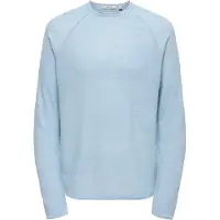 Only & Sons Pullover himmelblå / hvid