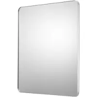 Vevor vægmonteret makeupspejl, 0,15" tykt, 36" x 36" spejl med aluminiumsramme og eksplosionssikker film, ridsefast spejl med Z-formet beslag, egnet til badeværelse/soveværelse/stue