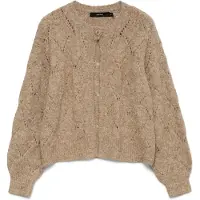 Vero Moda Cardigan 'VMShell' lysebrun