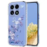 Mtp Products OnePlus 15 TPU-cover med blomstermønster - Lilla