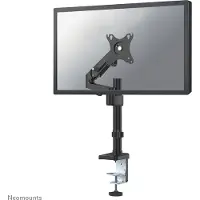 NeoMounts DS70-750BL1 - Monteringssæt (bordmontering) - fuldbevægelses justerbar arm - for LCD display - sort - skærmstørrelse: 17-27 - klemmemonterbar, øje