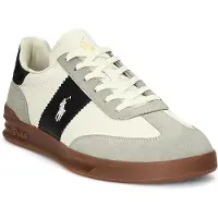 Ralph Lauren Polo Ralph Laurentil mænd. 809956119002 Heritage Aera træningssko i ruskind og læder, hvid (40), Fast, Blonder, Casual