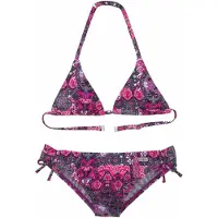 Buffalo Bikini antracit / pink / sort