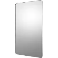 Vevor vægmonteret makeupspejl, 0,15" tykt, 36" x 48" spejl med aluminiumsramme og eksplosionssikker film, ridsefast spejl med Z-formet beslag, egnet til badeværelse/soveværelse/stue