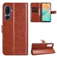 Mtp Products Samsung Galaxy M36 Pung Etui med Stativ - Brun