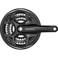 Shimano Priekinis žvaigždžių blokas ALTUS FC-M311-48T 175MM 7/8-speed juodas-48X38X28T