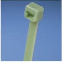 Panduit Cable Tie, 7.4L (188mm), Standard, Polypropylene, Green, 1000pc, Nylon, Grøn, 188 mm