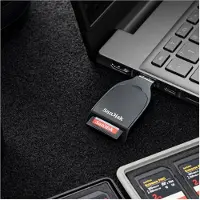SanDisk QuickFlow - Kortlæser (SDXC UHS-I, SDHC UHS-I, SDXC, SDHC, SD) - USB 3.2 Gen 1
