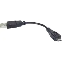 Qoltec - USB-adapter - Micro-USB Type B (han) til USB (han) - 10 cm