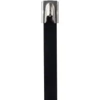 Panduit IMLTFC102H-L6L, Parallel kabelindføring, Rustfrit stål, Sort, 10,2 cm, 890 N, -40 - 150 °C