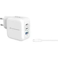 Conceptronic Althea17w Gan 67w Usb-a-og Usb-c-vægoplader