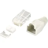 Logilink MP0021, RJ45, Grå, Transparent, 350 g, 100 stk, 170 mm, 240 mm