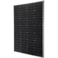 Vevor 200W monokrystallinsk solpanel, 23% højeffektivt mono-PV-modul med stabil MC4-udgang og aluminiumsramme, IP65 vandtæt solpanel til bil, båd, campingvogn, fladt tag, off-grid applikationer