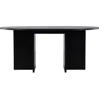 Venture Home - Strada Rektangulært spisebord - Sort - Spiseborde - - Homeroom