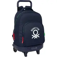 Safta Benetton Together 33l 33x45x22cm Rygsæk Med Hjul