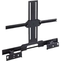 Sanus WSSATM1-B2 - Monteringssæt (forlængelig lydbarremontering) - for lydbarre - metal - skærmstørrelse: 50-90 - TV-montering - for Sonos Arc