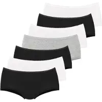Vivance Panty grå-meleret / sort / hvid