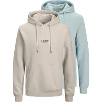 Jack & Jones Sweatshirt 'JJESOHO' lyseblå / lysegrå