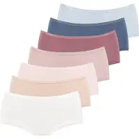Vivance Panty beige / lyseblå / blandingsfarvet / lyserød / hvid