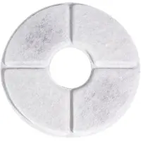 Petlux Udskiftningsfilter - Drikkefontæne Hvid M - 17 x 17 x 1 cm