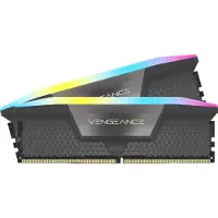Corsair Vengeance DDR5-6000 - 32GB - CL38 - Dual Channel (2 pcs) - AMD EXPO & Intel XMP - Sort med RGB