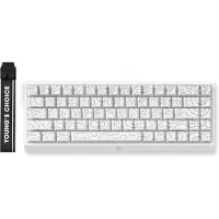 MCHOSE Ace 68 TTC Dragon Lord Hall Effect - Gaming Tastatur - Uden Numpad - Amerikansk engelsk - Hvid