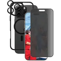 CARE by PanzerGlass Flagship 3-in-1 Privacy Bundle iPhone 16 Pro Max